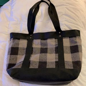 COPY - Pendleton wool tote/overnight bag